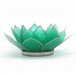 BIRTHSTONE TEA LIGHT HOLDER IN SMALL EMERALD (MAY)
